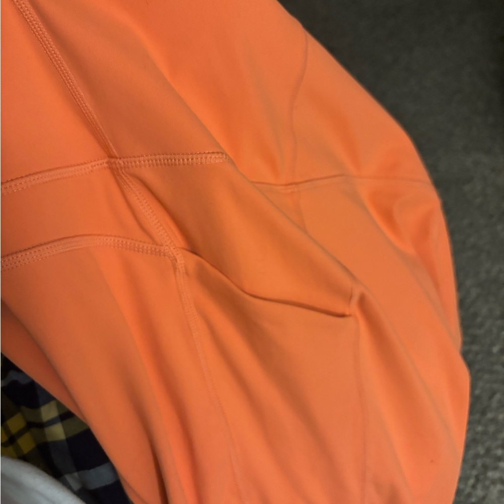 Pure Luxe by Fabletics Orange 4X Leggings - Picture 5 of 5